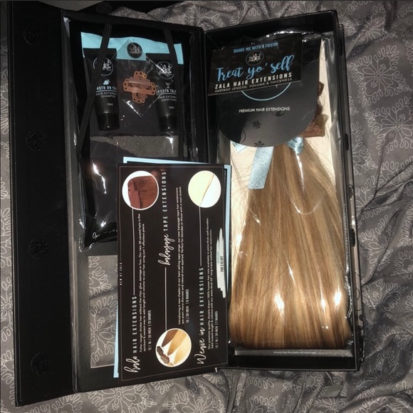 Zala Seamless 20in Clip Hair Extensions main image 5